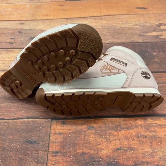 Timberland Women's Euro Sprint Light Pink Nubuck Shoes - Picture 7 of 7